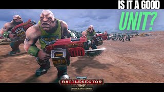 OGRYN SQUAD REVIEW || Warhammer 40k: Battlesector - Astra Militarum DLC