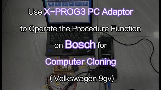 Launch X-PROG3 PC Adaptor | Clone BOSCH VW 9GV - Cardiagtool