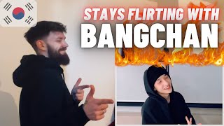 😂 TeddyGrey Reacts To You Flirting With Bangchan 🍿👀