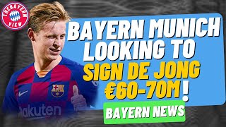 Bayern Munich Looking to Sign Frenkie de Jong for €60-70m?? - Bayern Munich Transfer News