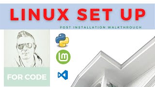 Linux Mint post install setup for coding + Pandas, SQL, Wordcloud Python code from scraped data