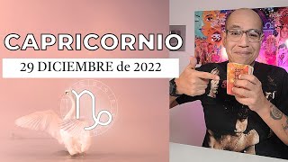 CAPRICORNIO | Horóscopo de hoy 29 de Diciembre 2022 | Lo mejor de mercurio retro es para ti