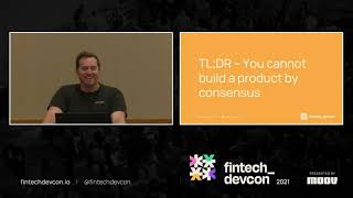 fintech_devcon 2021: Building for the customer you want with Zach Bruhnke