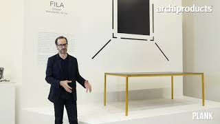 Salone del Mobile 2019 | PLANK - Konstantin Grcic presents Fila and Cup