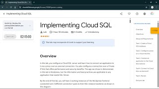 Implementing Cloud SQL | #qwiklabs | #cloudwalabanda #CLI