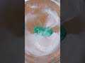 gel tab goo turns white when you swallow it