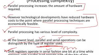 Parallel and Vector Processing (Part-1)