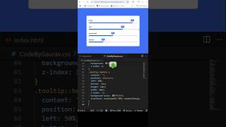 💻 Animated Skills Progress Bar Using HTML & CSS #webdevelopment #coding #htmlcss #shorst