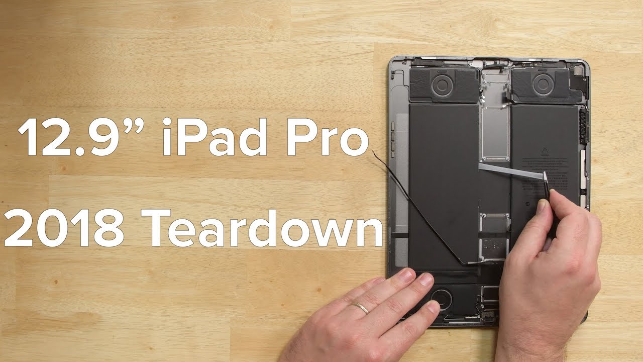 IPad Pro 12.9" (2018) Teardown! - YouTube