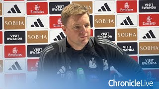 Arsenal 0-2 Newcastle  Eddie Howe press conference