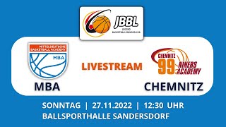 JBBL: MBA vs Chemnitz