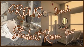 CROUS 9m2 Detailed Room Tour France(Mon Logement /Appartement)|Cozy Student Dorm In France 🇫🇷