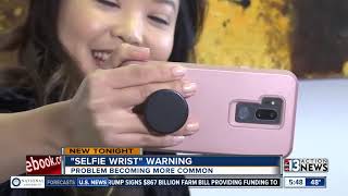 Doctors Warning Against Selfie Wrist