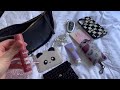 what's in my bag   daily essentials 🎀  aesthetic
