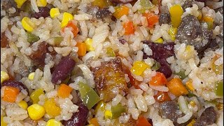 Riz gras ou sautés aux légumes