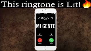 Mi Gente Ringtone - J Balvin & Willy William