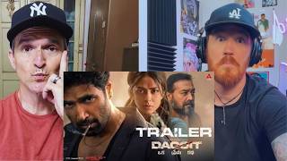 Dacoit Trailer (Telugu) | Adivi Sesh | Mrunal Thakur | Anurag Kashyap | REACTION!!