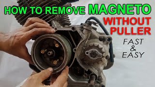 Paano Tangalin Ang Magneto or Flywheel na Walang PULLER | How to Remove Motorcycle Flywheel Magneto