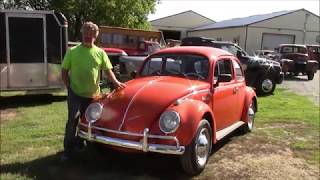 1964 Volkswagen Bug Beetle  Walk a Round Presentation,  www  lastchanceautorestore com