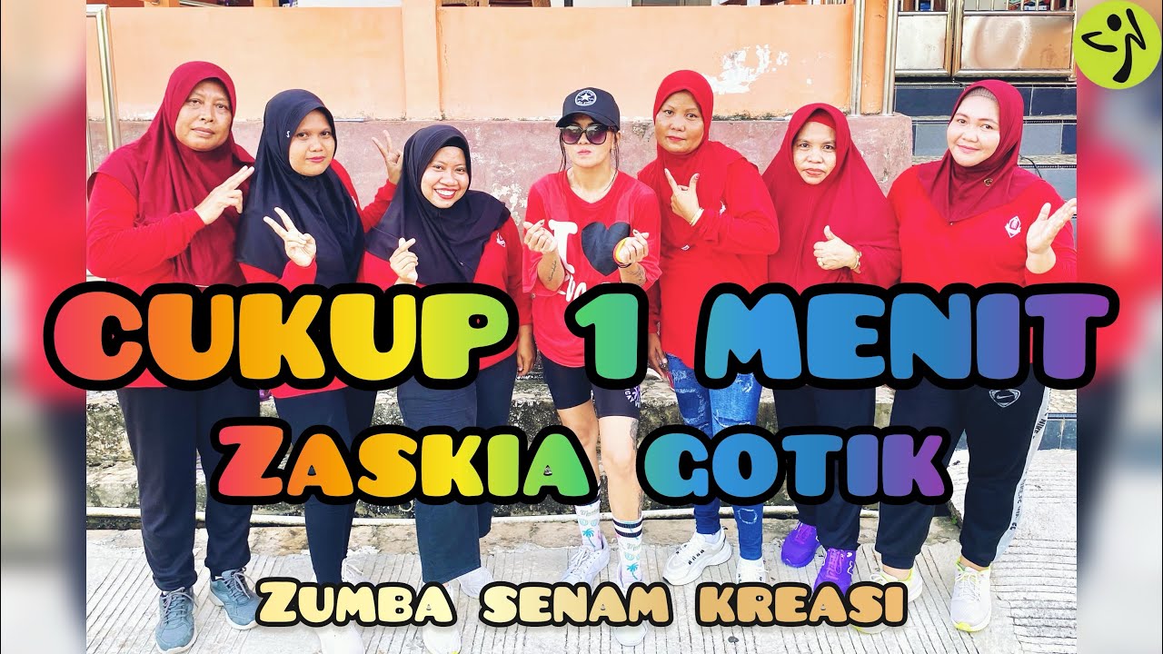 Cukup 1 Menit Zaskia Gotik Zumba Dangdut Senam Kreasi Mudah By