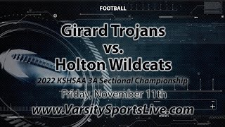 Girard Trojans vs. Holton Wildcats