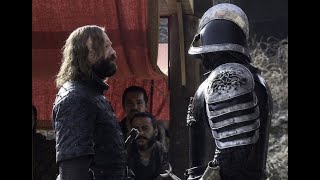 The Hound has a cosy chat with his brother Sir Gregor Clegane!  - GOT S07E07