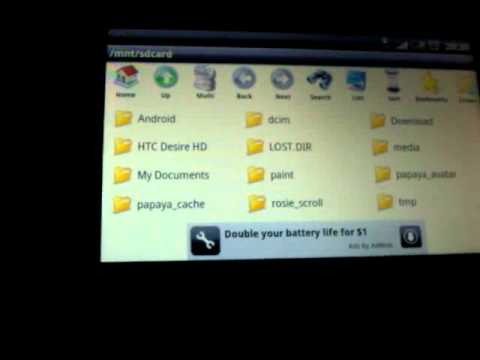 HTC Desire HD a File Manager HTC Desire HD a File Manager