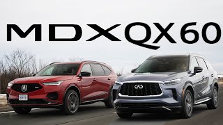 Battle of the Luxury 3Row SUVS: 2023 Infiniti QX60 vs Acura MDX - Which One Comes Out On Top?