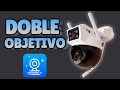 Cámara de seguridad con doble objetivo Q13 ESEECLOUD 💡