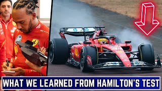 Lewis Hamilton’s First Ferrari F1 Test - What We Learned | F1 2025