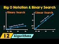 Big O Notation and Binary Search