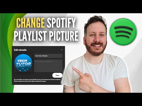 How to change Spotify playlist image