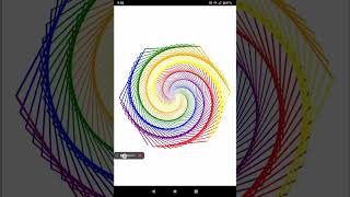 Draw Colour full hexagonal using Python Turtle🐢🐢🐢