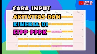 Cara Input Aktivitas Dan Kinerja PPPK Di ETPP