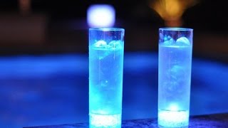 LED Long Drink Glass 300ml, LED Flash Glass,LED Flashing Juice Glass LED Drink Cup for party