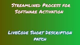 Step-by-Step: Download and Install LiveCode Short Description