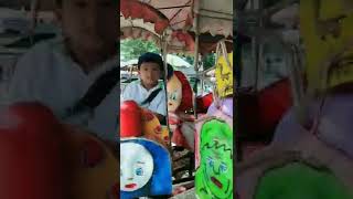 Hore naik odong-odong dulu kita