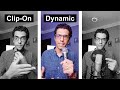 فرق الصوت بين ميكروفون كوندنسر ودينامك وكليب أون مشبك clip on vs dynamic vs condenser