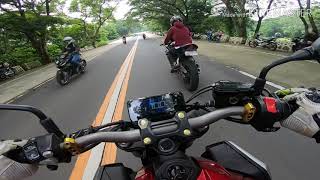 CB650R VS ZX6R UPHILL MARILAQUE