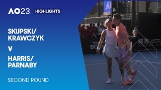 Skupski/Krawczyk v Harris/Parnaby Highlights | Australian Open 2023 Second Round