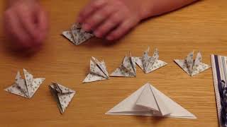 How to - Teabag Fold