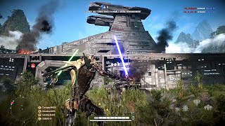 Star Wars Battlefront 2: Galactic Assault Gameplay (No Commentary)