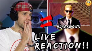 Rapper Reacts to EMINEM Rap God!!! | LIVE BREAKDOWN! (RIP BRAIN)