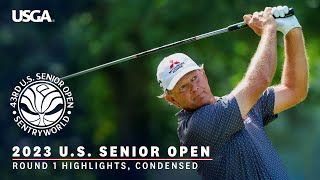 2023 U.S. Senior Open Highlights: Round 1, Condensed