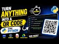 Create QR Codes with Python in Seconds 🚀 