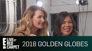 Laura Dern Fights for Women's Rights at 2018 Globes | E! Red Carpet & Award Shows