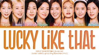 Girls' Generation (소녀시대) - "Lucky Like That" (Color Coded Lyrics Eng/Rom/Han/가사)