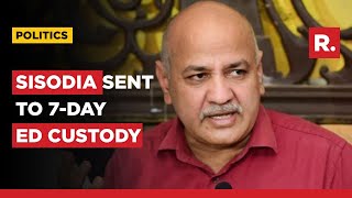 Manish Sisodia Sent To ED Remand Till March 17 In Delhi Excise Policy Case