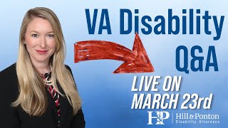 [3/23/22] New Disability Live Q&A