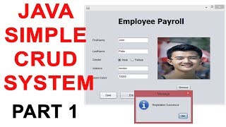 Java Simple Crud System part 1